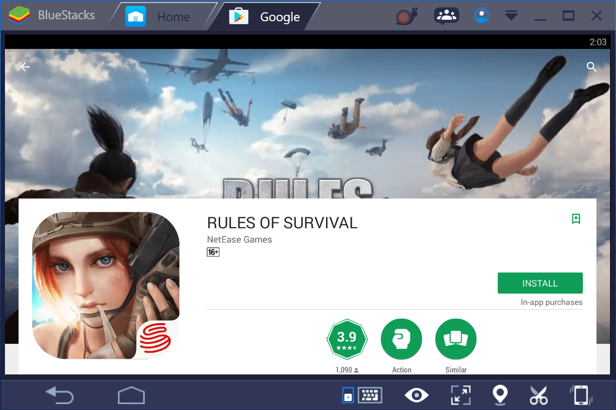 Rules of survival for mac